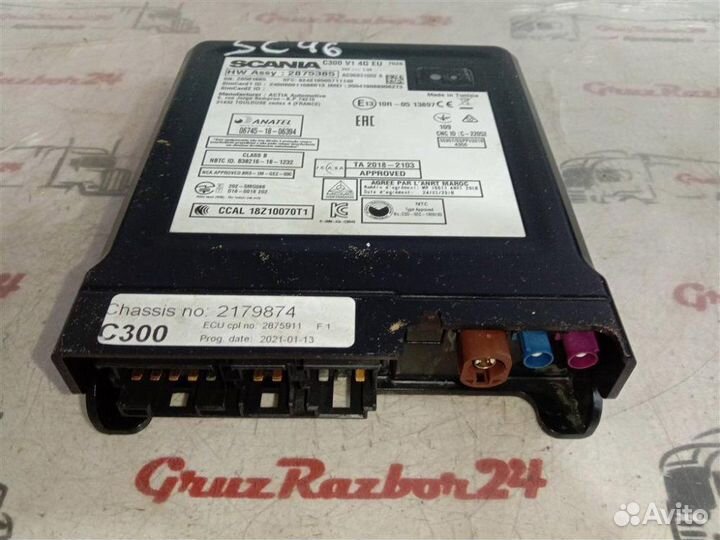 Блок ECU RTC Scania G 500 DC13 146 W01 XPI 500HP