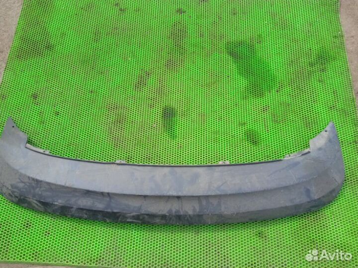 Накладка заднего бампера Skoda Rapid