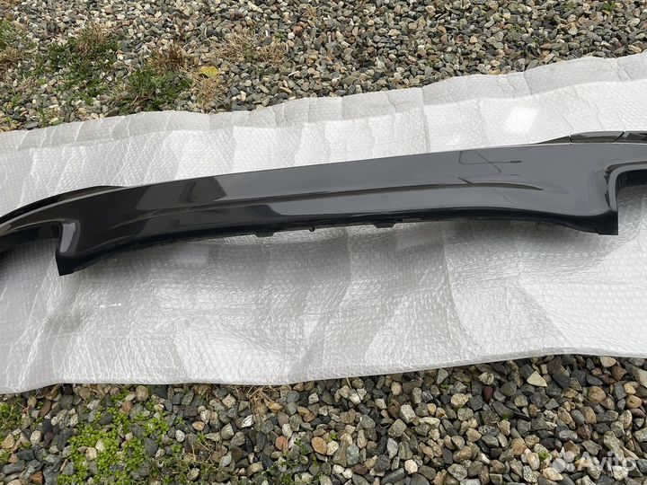 Диффузор на задний бампер bmw g30 m