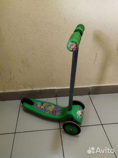 Самокат детский трехколесный