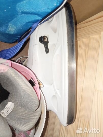 Коньки фигурные детские раздвижные 30-33 размер