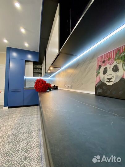 Прямая кухня на заказ под ключ