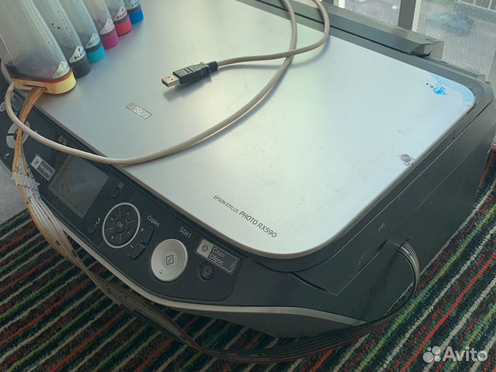 Цветной струйный мфу