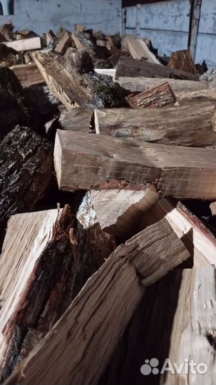 Дрова дубовые колотые сухие с доставкой