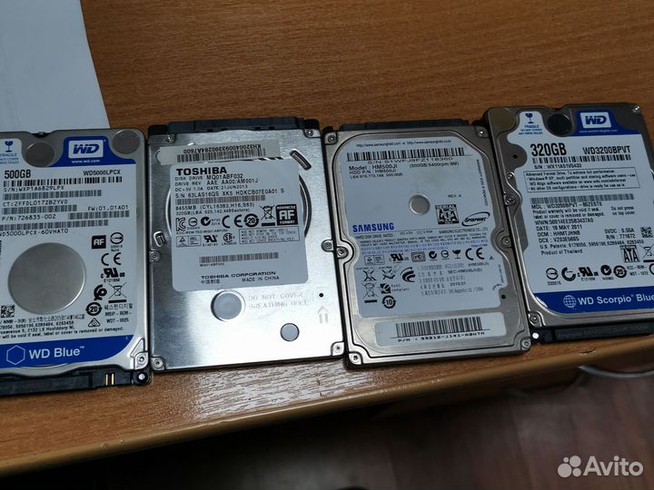 Жесткие диски 2.5