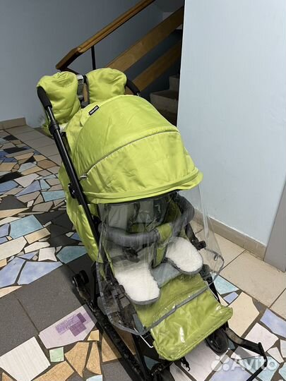 Санки коляска nika