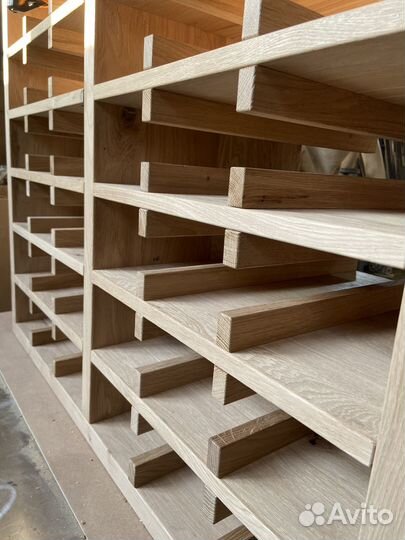 Стеллаж из дуба