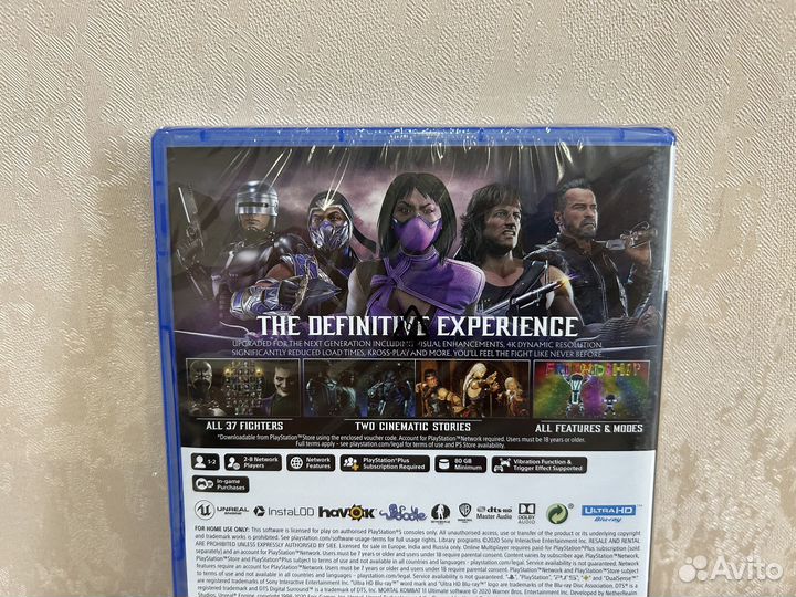 Mortal kombat 11 ultimate ps5. Новый диск