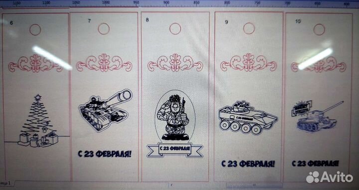 Подарочная коробочка под бутылку