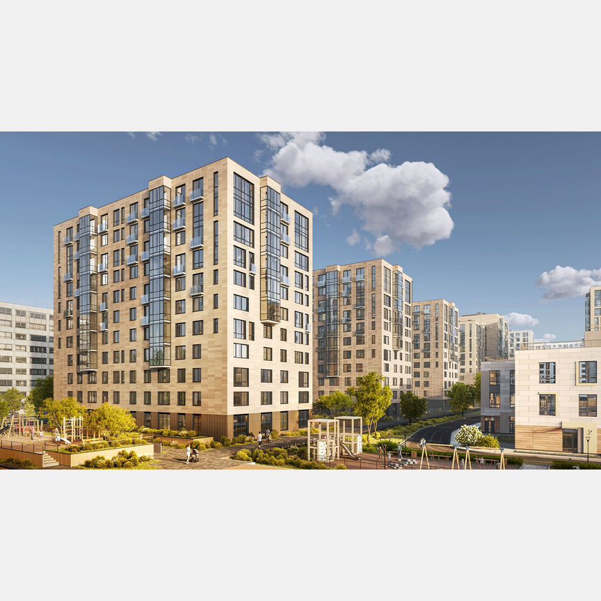 3-к. квартира, 98,4 м², 13/13 эт.