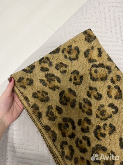 Женский шарф леопард