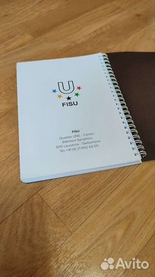 Блокнот на кольцах универсиада 2019