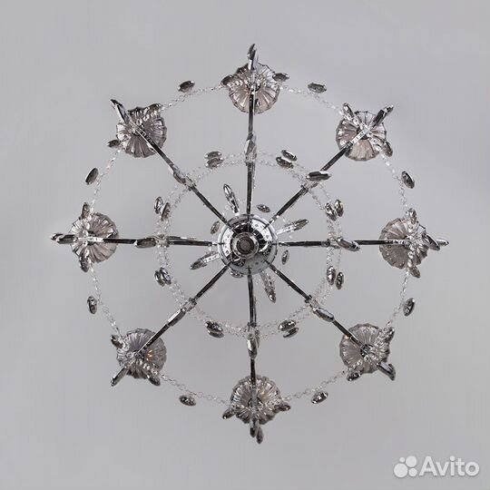 Люстра потолочная хрустальная