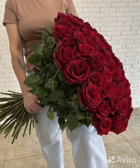 Розы Эквадор. (Не Голландская).Цветы с Доставкой