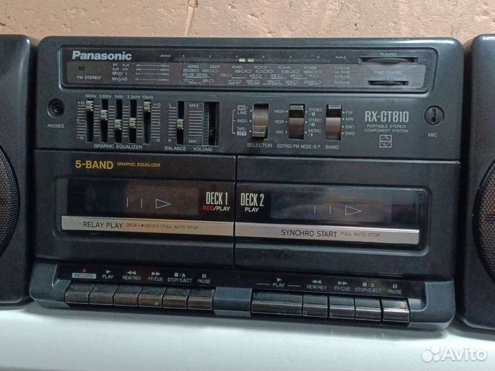 Магнитола panasonic rx ct810