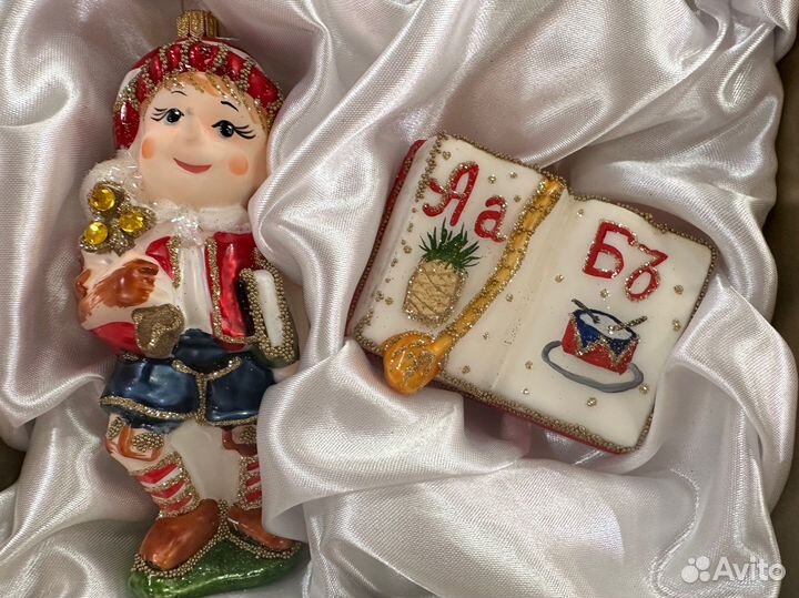 Елочные игрушки ручной работы 