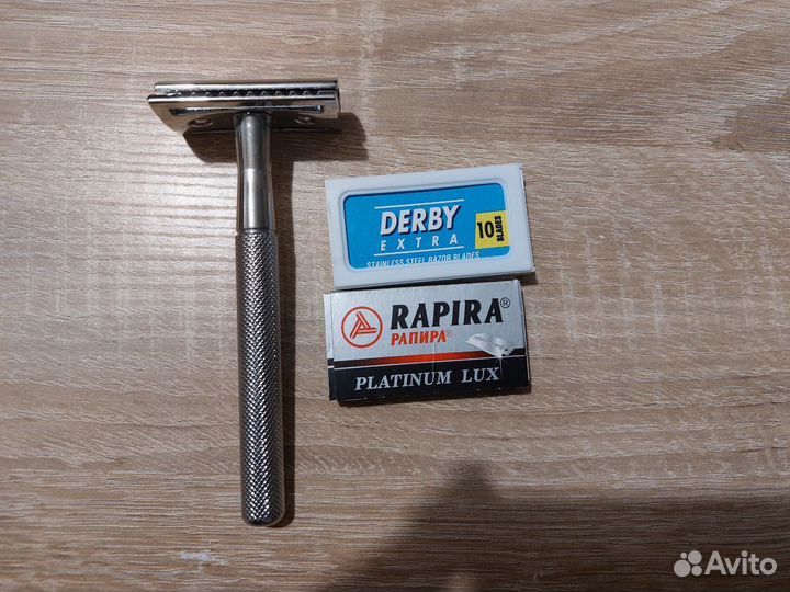 Бритва Т-образная хром