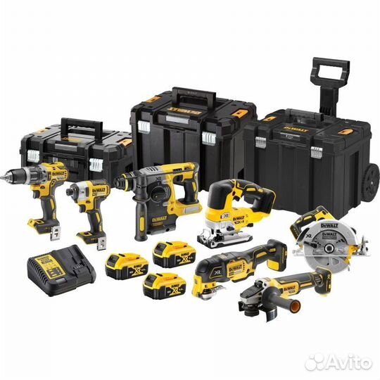 Набор электроинструмента dewalt DCK755P3T