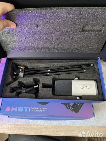 Микрофон + пантограф Fifine AM8T