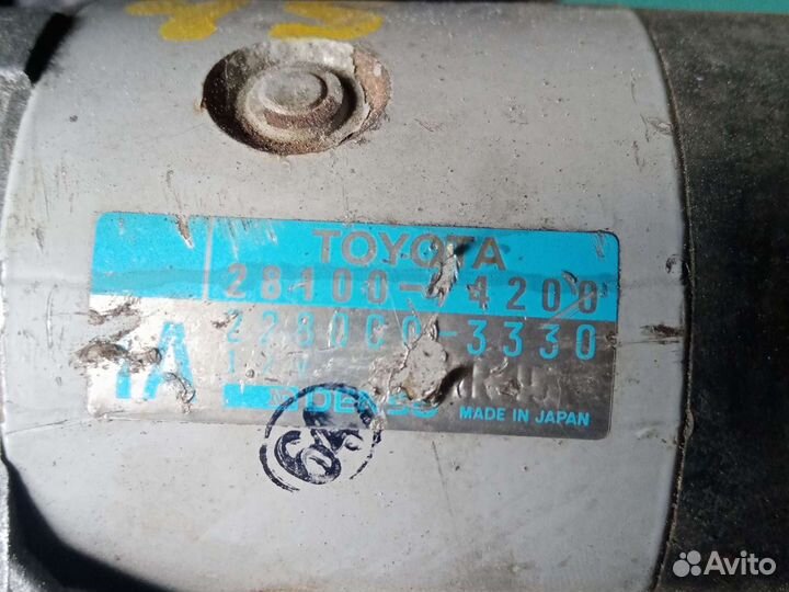 Стартер На Тойоту