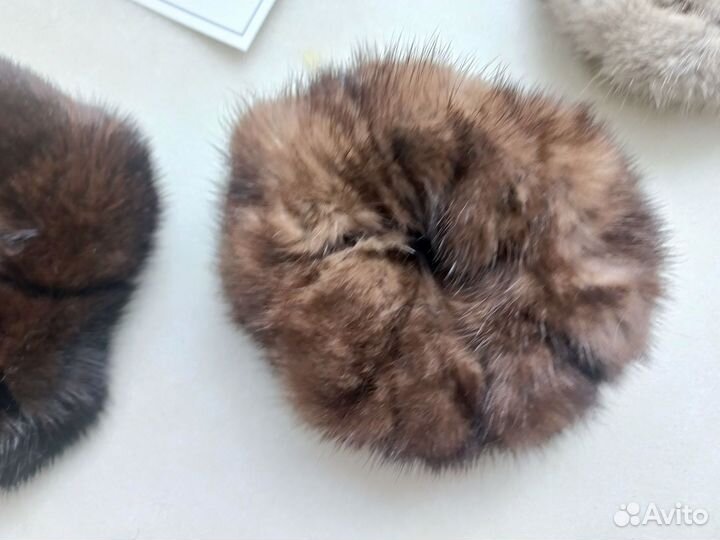 Норковые резинки большие натуральные
