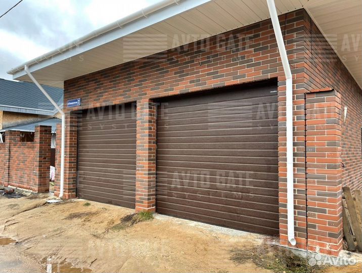 Ворота секционные гаражные