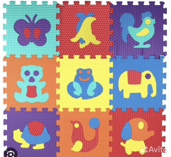 Развивающий коврик пазл