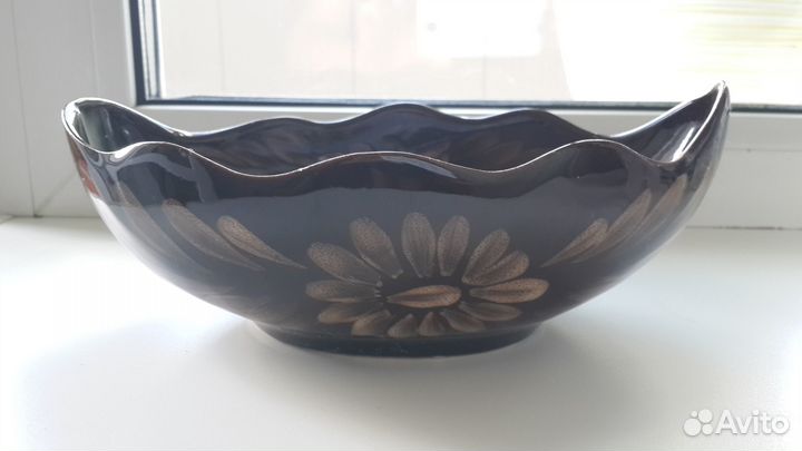 Салатник / ладья/ керамика СССР