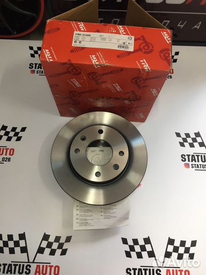 Торм. Диск перед. TRW Hyundai/Kia