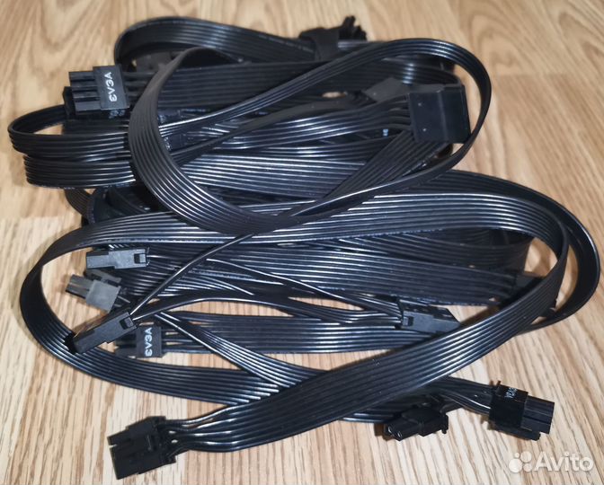 Кабели модульных бп Corsair Chieftec Evga + сумки