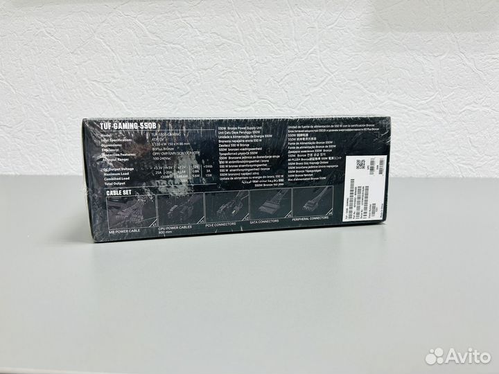 Новый запечатанный блок питания asus 550W