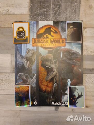 Наклейки Jurassic World Panini объявление продам