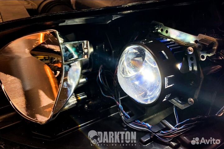 Светодиодные Bi-led линзы. Продажа и установка