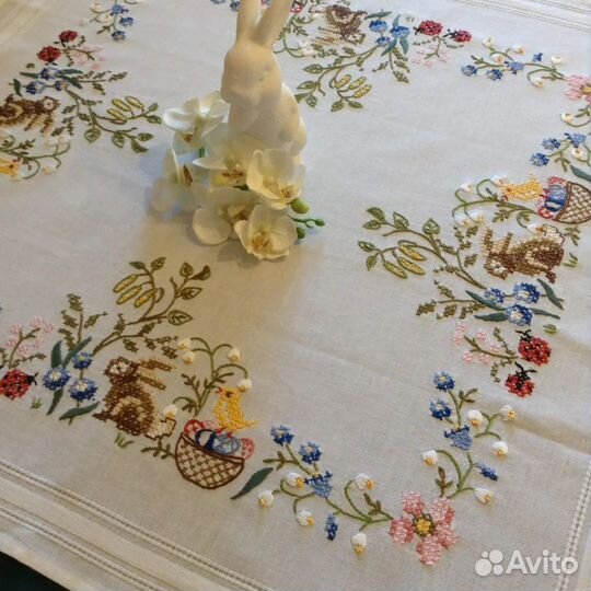 Скатерти пасхальные