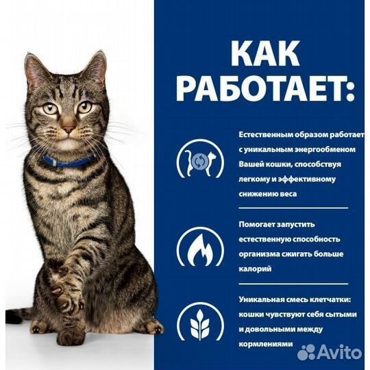 Hills Prescription Diet Сухой корм для кошек Metab