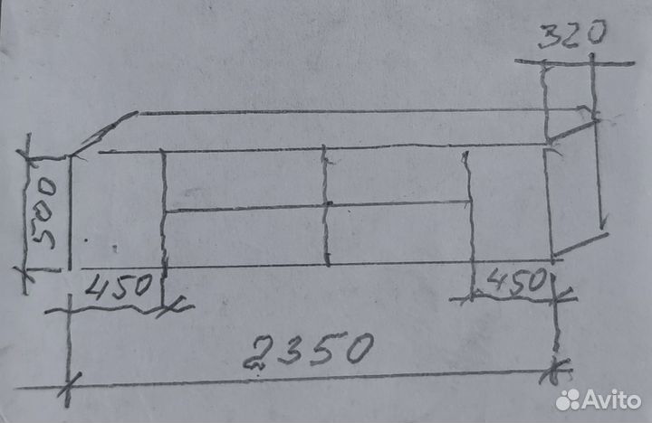 Полка настенная навесная