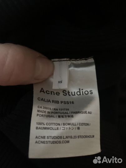 Acne studios топ майка