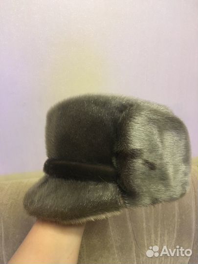 Мужская меховая кепка