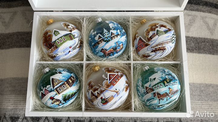 Игрушки на ёлку фабрики Ариель