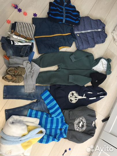 Вещи пакетомдля мальчика 86-98