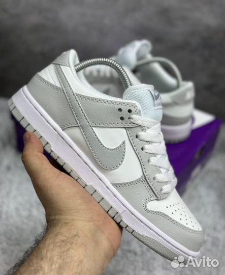 Кроссовки Nike SB dunk low grey