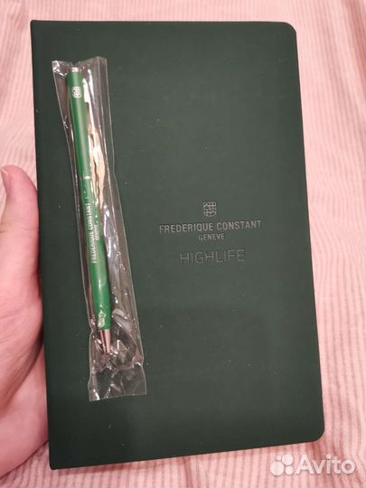 Блокнот и ручка Frederique Constant. Оригинал