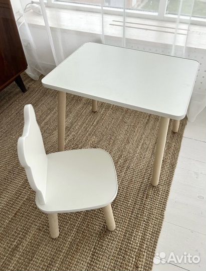 Детская мебель Стол и Стул Детский Мишка