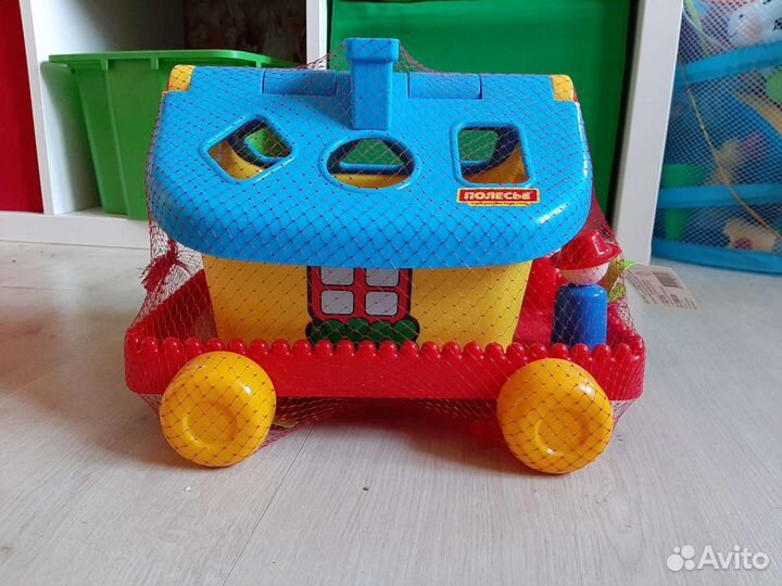 Каталка Полесье Садовый домик на колесах