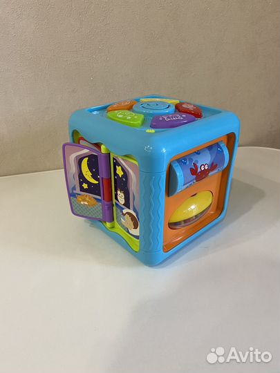 Интерактивный развивающий кубик babygo