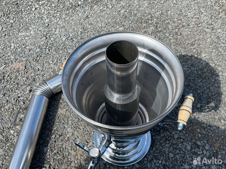 Самовар угольный новый 5л