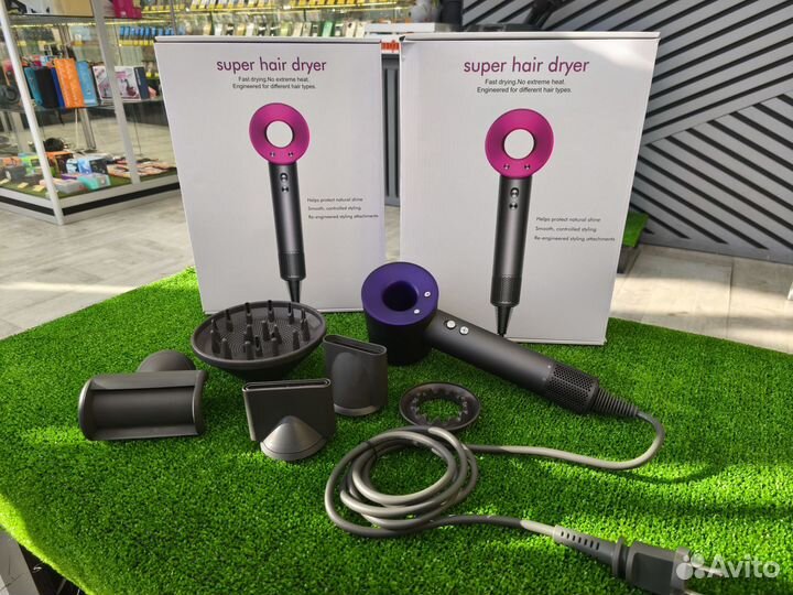 Фен Super hair dryer (копия dyson)