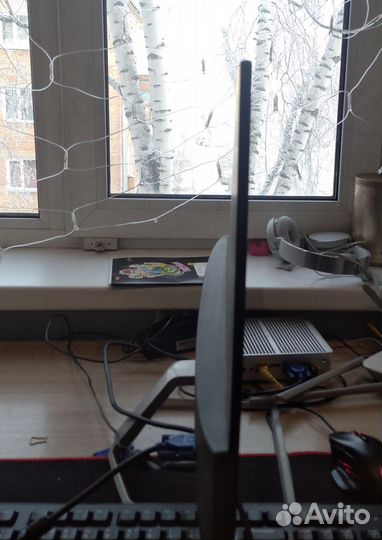 Монитор разбита матрица