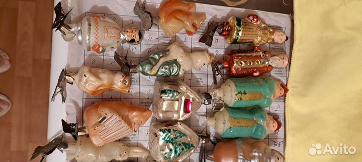 Елочные игрушки СССР