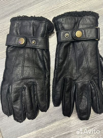 Мужские кожаные перчатки
